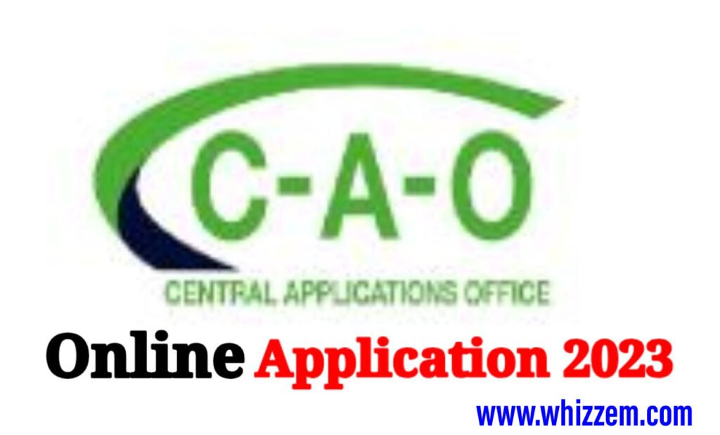www.cao.ac.za online application 2023