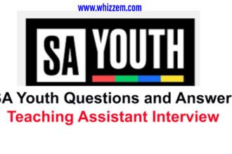 SAYouth Teaching Assistant Interview Questions and Answers - Most Asked