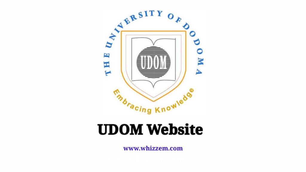 UDOM Website - University of Dodoma