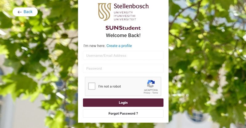 Track your Stellenbosch University (SU) Application Status 2024